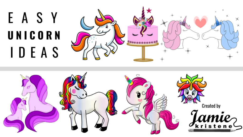 30 Easy Unicorn Drawing Ideas Jamiekristene